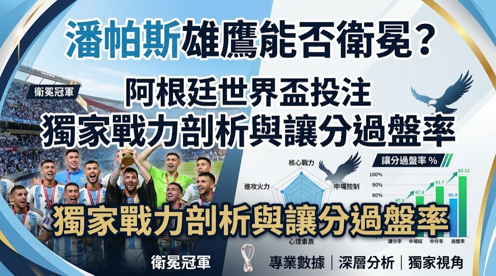 阿根廷世界盃投注獨家戰力剖析與讓分過盤率